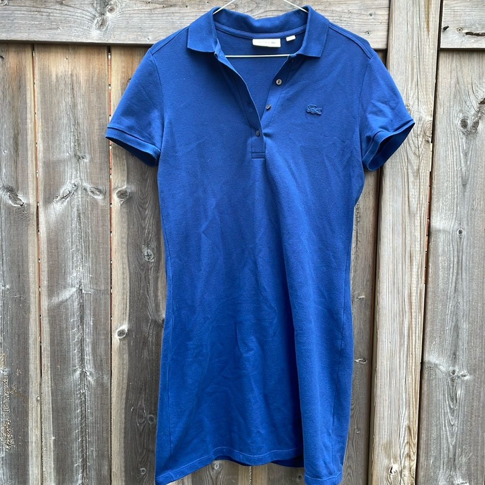 Lacoste pique polo dress… sporty and professional!